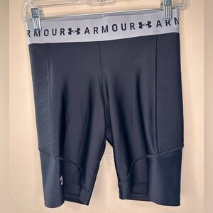 Under Armour Men’s Baseball Sliding Shorts Size Small Black Gray